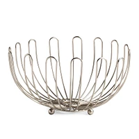 KSP Circ Fruit Basket (Matte Nickel) 30 cm dia. x 18 cm