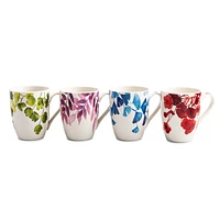 KSP Graphic 'Saison' Mug - Set of 4 (Multi Colour)