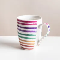 KSP Graphic 'Hue' Mug - Set of 4 (Multi Colour)