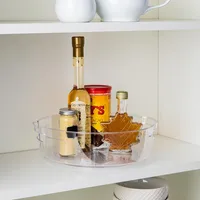 KSP Fridgestor Turntable (Clear) 11.5" dia x 3.3"