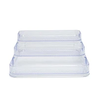 KSP Fridgestor Cabinet Organizer 3 Tier 10.4x9.6x4"