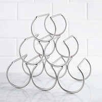 KSP Vina Wine Rack 6-Bottle (Matte Nickel)