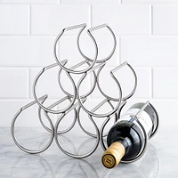 KSP Vina Wine Rack 6-Bottle (Matte Nickel)