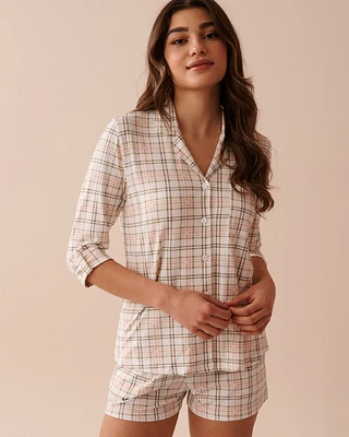 Plaid Super Soft Button-down Shirt
