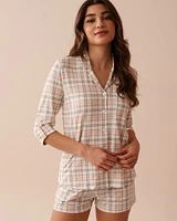 Plaid Super Soft Button-down Shirt
