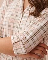 Plaid Super Soft Button-down Shirt
