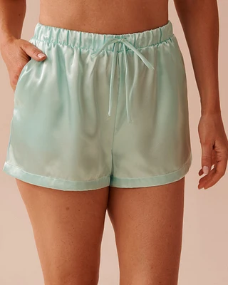 Shiny Satin Shorts