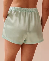 Shiny Satin Shorts