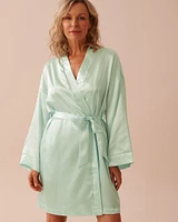 Shiny Satin Kimono