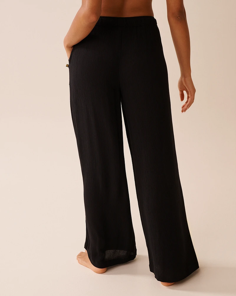 Pantalon en gaze