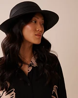 Cloche Hat with Ribbon