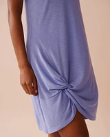 Twisted Slub Dress
