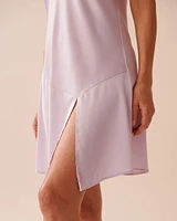 Satin Nightie with Shelf Bra