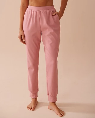 Lightly Ribbed Jogger Pants