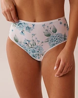 Microfiber Sleek Back High Waist Bikini Panty