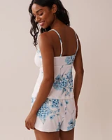 Hydrangea Print Super Soft Cami