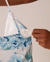 Hydrangea Print Super Soft Cami