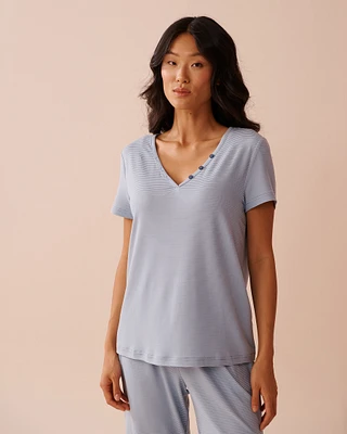 Blue Stripe Super Soft T-shirt
