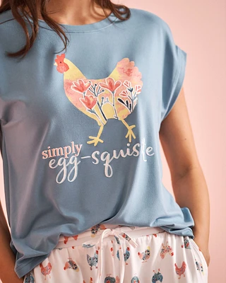 Chicken Print Super Soft T-shirt