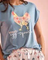 Chicken Print Super Soft T-shirt
