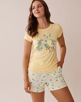Lemon Print Super Soft T-shirt