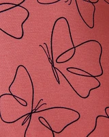 Butterfly Print Soft Jersey Cami