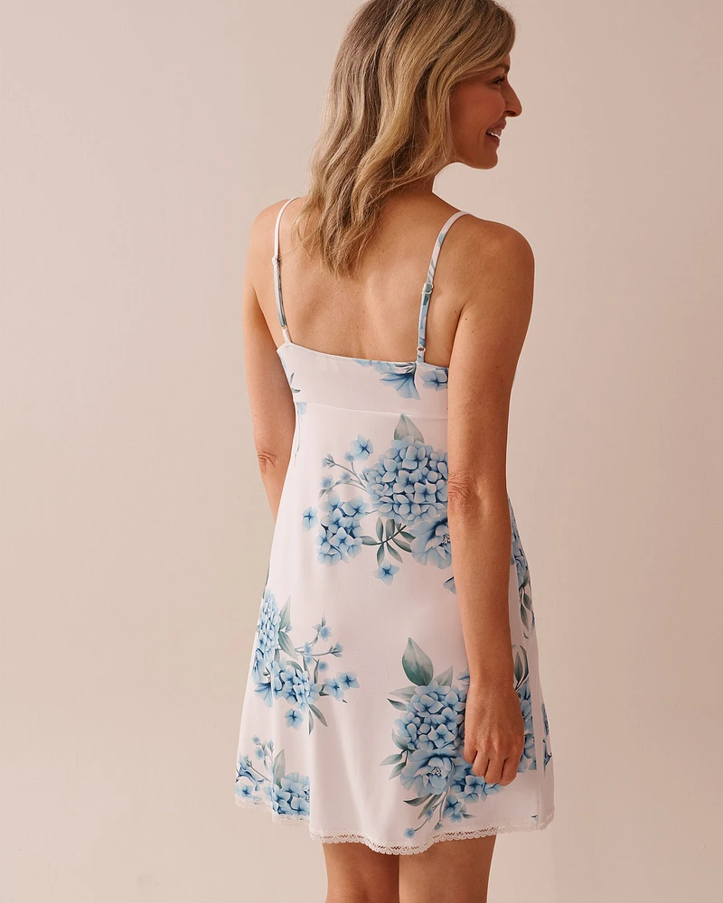 Hydrangea Print Super Soft Nightie