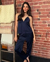 Frill Detail Satin Cami