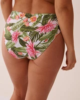 WATER LILY Mid Waist Bikini Bottom