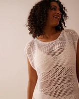 Open-Back Crochet Tunic