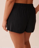Lightweight Pleated Effect Shorts
