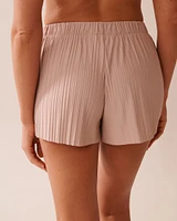 Lightweight Pleated Effect Shorts