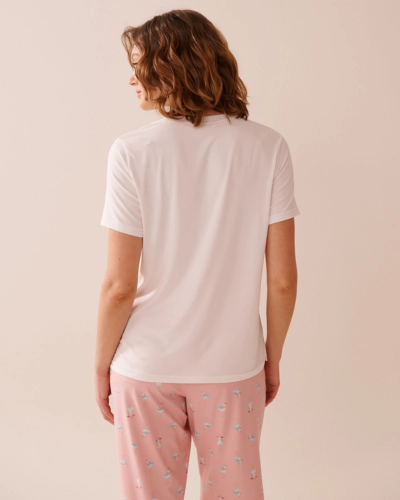 Seagull Print Super Soft T-shirt