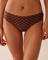 TERRACOTTA GEOMETRIC Cheeky Bikini Bottom