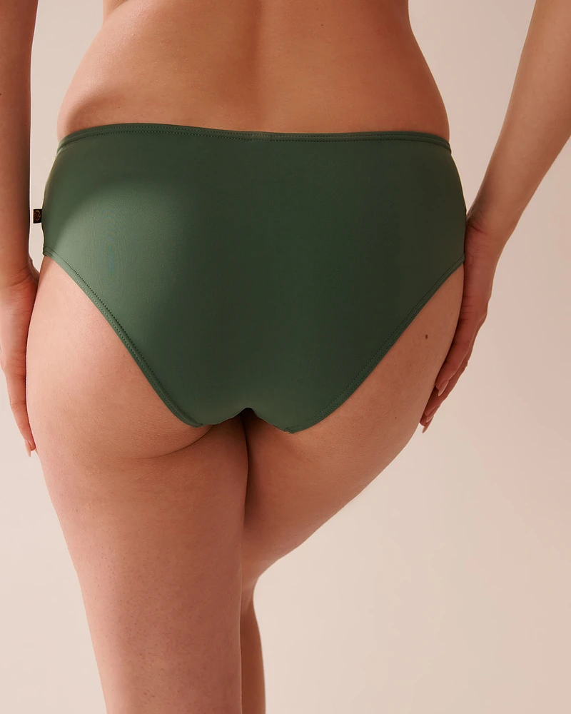 KHAKI Recycled Fibers Hipster Bikini Bottom
