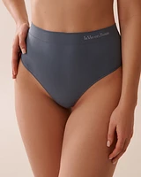 Culotte tanga taille haute tissu sans coutures