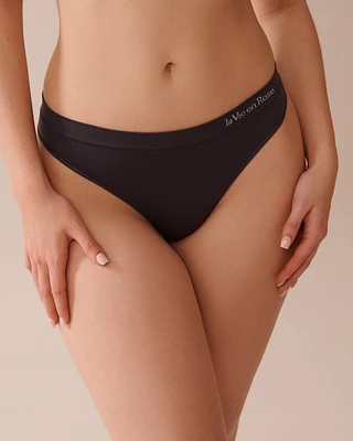 Seamless Fabric Thong Panty