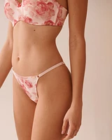 Adjustable Microfiber String Panty