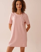 Seagull Print Cotton Sleepshirt