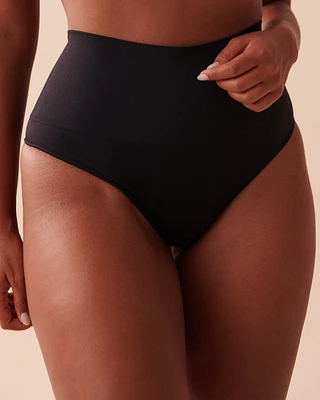 Light Support Seamless Fabric High Waist Shaper Thong