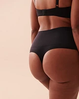 Light Support Seamless Fabric High Waist Shaper Thong