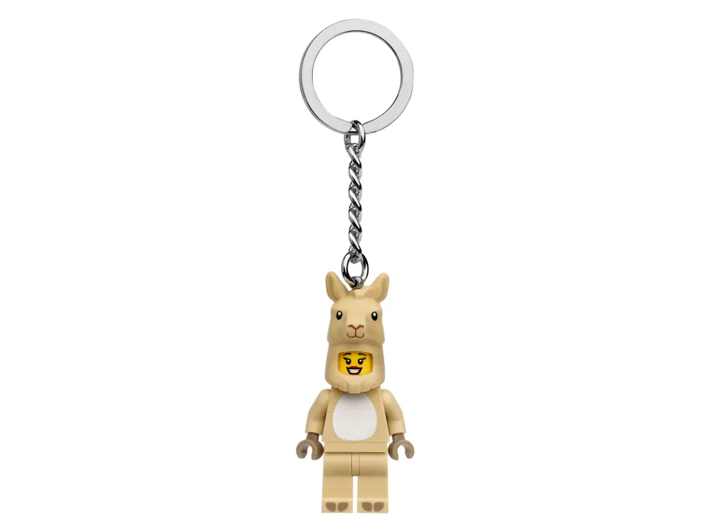 Llama Girl Key Chain