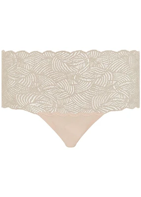 Taille haute en dentelle Soft Stretch