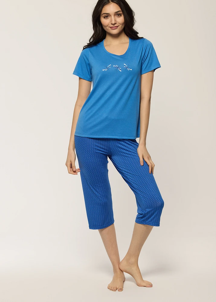 Ensemble pyjama à pois