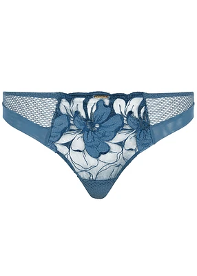 Culotte tanga Fleurs Signatures
