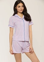 Plaid Pyjama Shorts