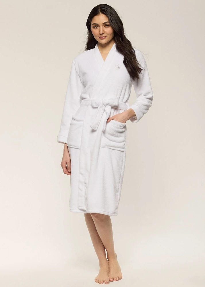 Coral Fleece Kimono