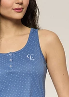 Ensemble pyjama à pois Céleste