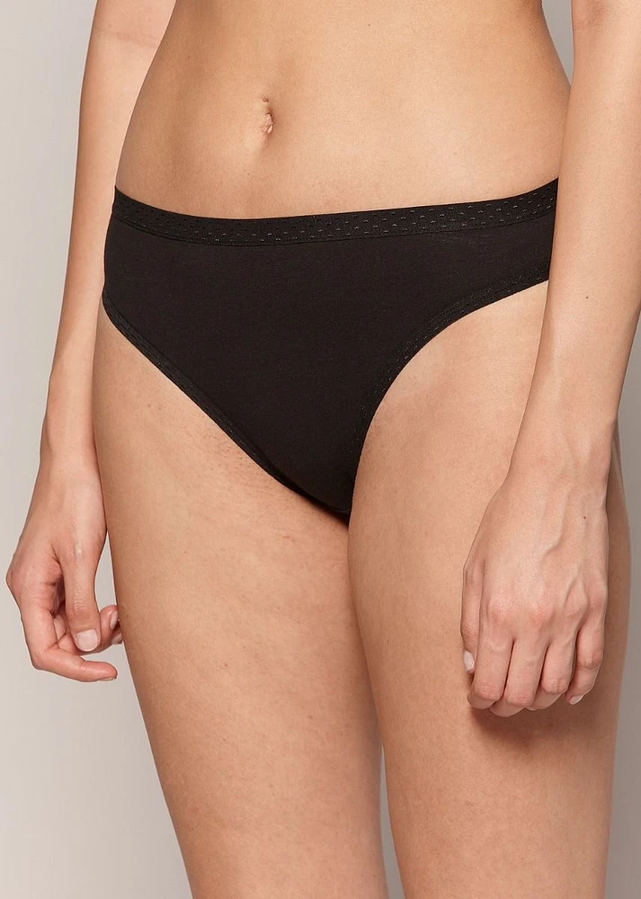High Cut Panty Dot Elastic (3 for 24$)