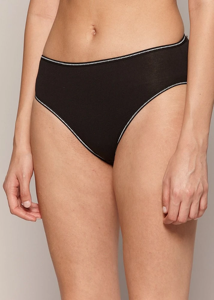 High Cut Panty Slash Elastic (3 for 24$)